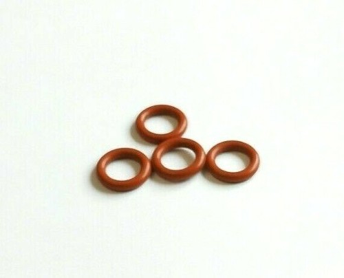 Ring silicone rosso - ring, mm