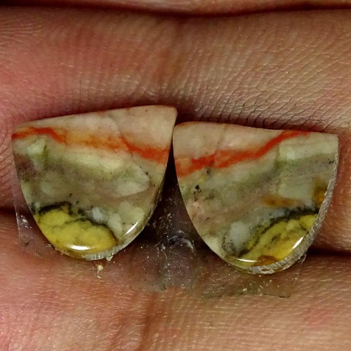 Coppia cabochon fantasia
