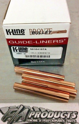 Line valve guide - guide, liners