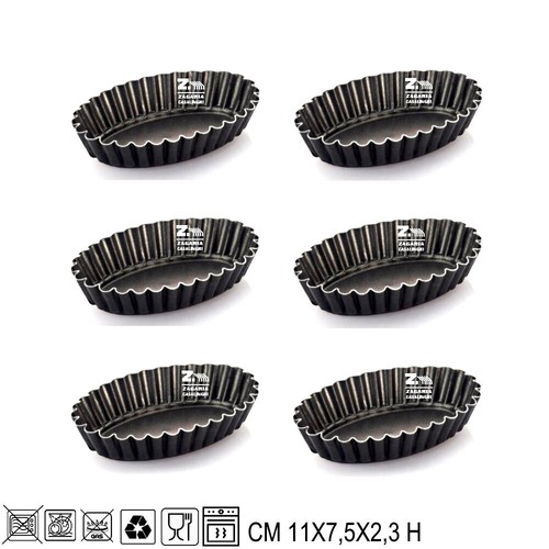 Set stampi formine ovali - set,