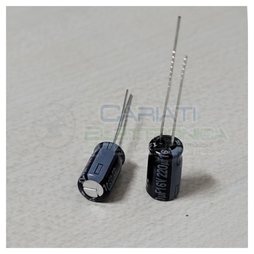Pezzi 220uf 16v condensatore - 2,