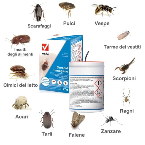 Vebi duracid fumogeno - vebi, →