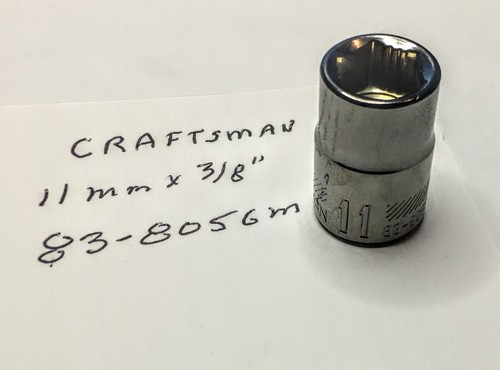 Craftsman 11mm 8 dr - craftsman ,
