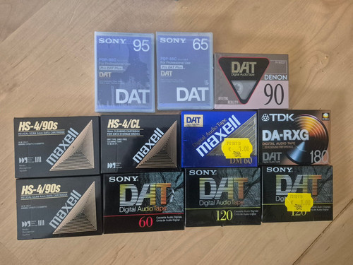 Dat dds sony maxell - &,
