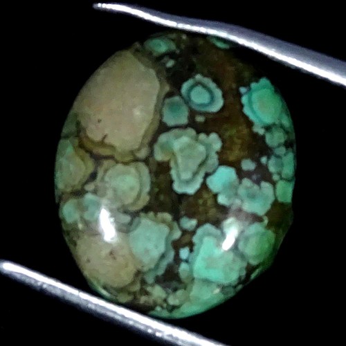 Cabochon ovale turchese