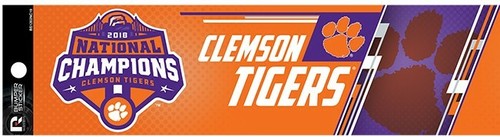 Adesivo paraurti clemson - adesivo,
